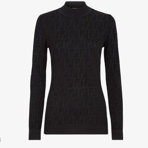 Fendi Knit Sweater Black IT 40/Small